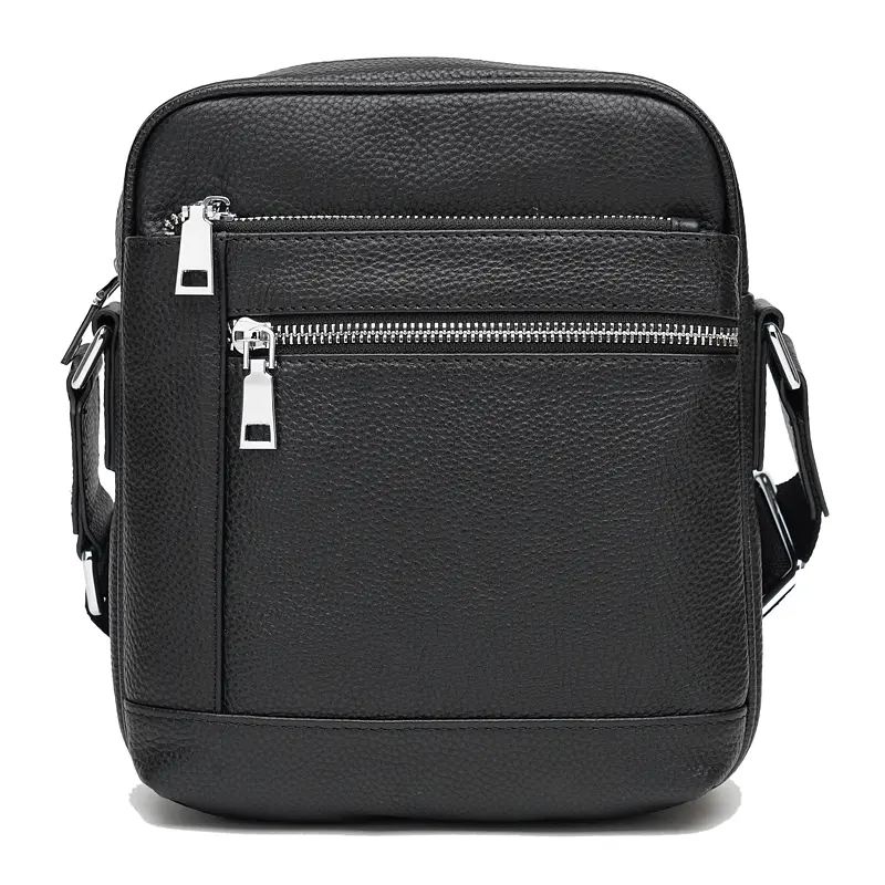 Чоловіча шкіряна сумка Ricco Grande K16399-black