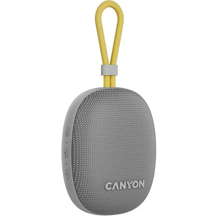 Bluetooth Колонка Canyon OnMove 12 5W IPX7 Gray (CNE-CBTSP12GY) UA - фото 2