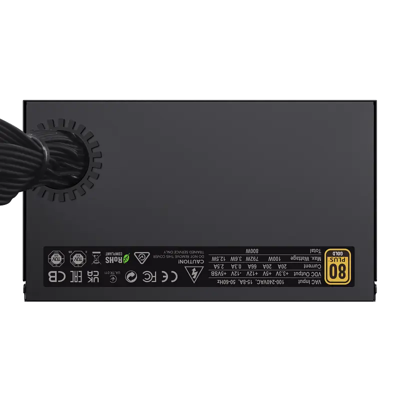 Блок питания GameMax GX-800 800W 80+ Gold (GX-800) - фото 5