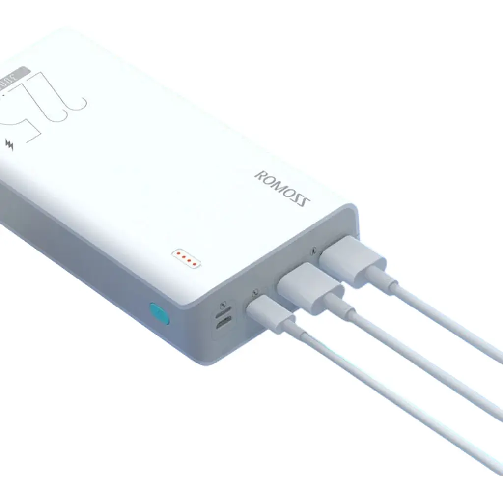 Внешний аккумулятор Romoss Sense 8F 30000mAh 22.5W White [PHP30-711-1133H] [120782] - фото 4