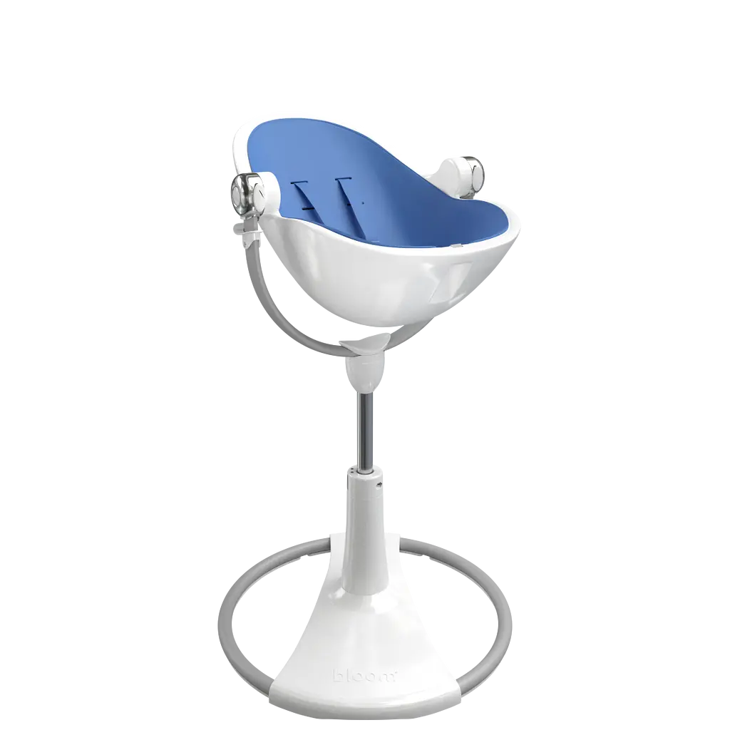 Стульчик для кормления Bloom Fresco White/Riviera blue (E10535-W\E10540-RBL) - фото 6