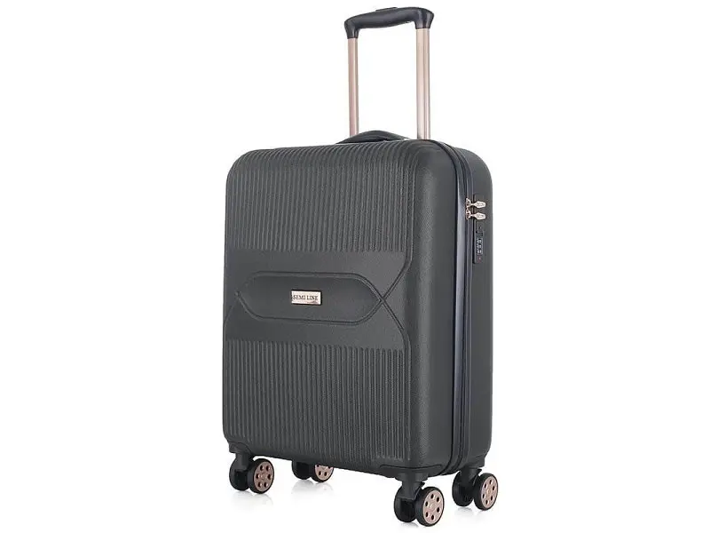 Валіза Semi Line 20 S Black (T5787-1)