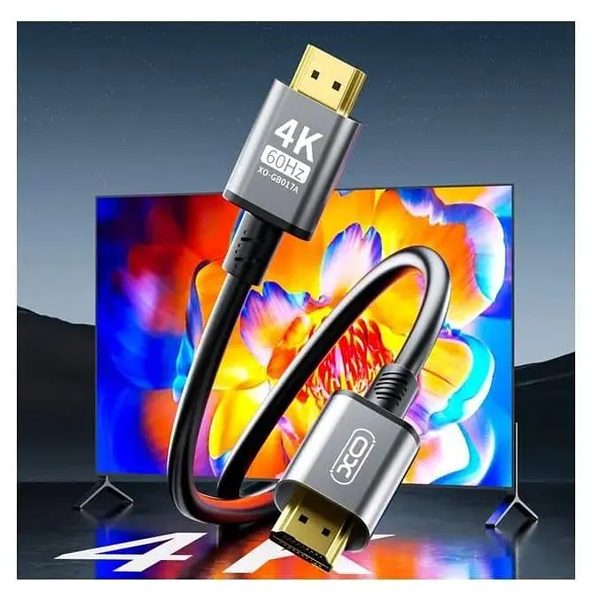 Кабель XO HDMI-HDMI V 2.0 3 м (GB017A-HDMI.tranish) - фото 4