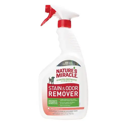 Спрей 8in1 NM Dog Stain&Odor Remover Spray Melon для усунення плям і запахів, з ароматом дині, 946 мл - фото 3