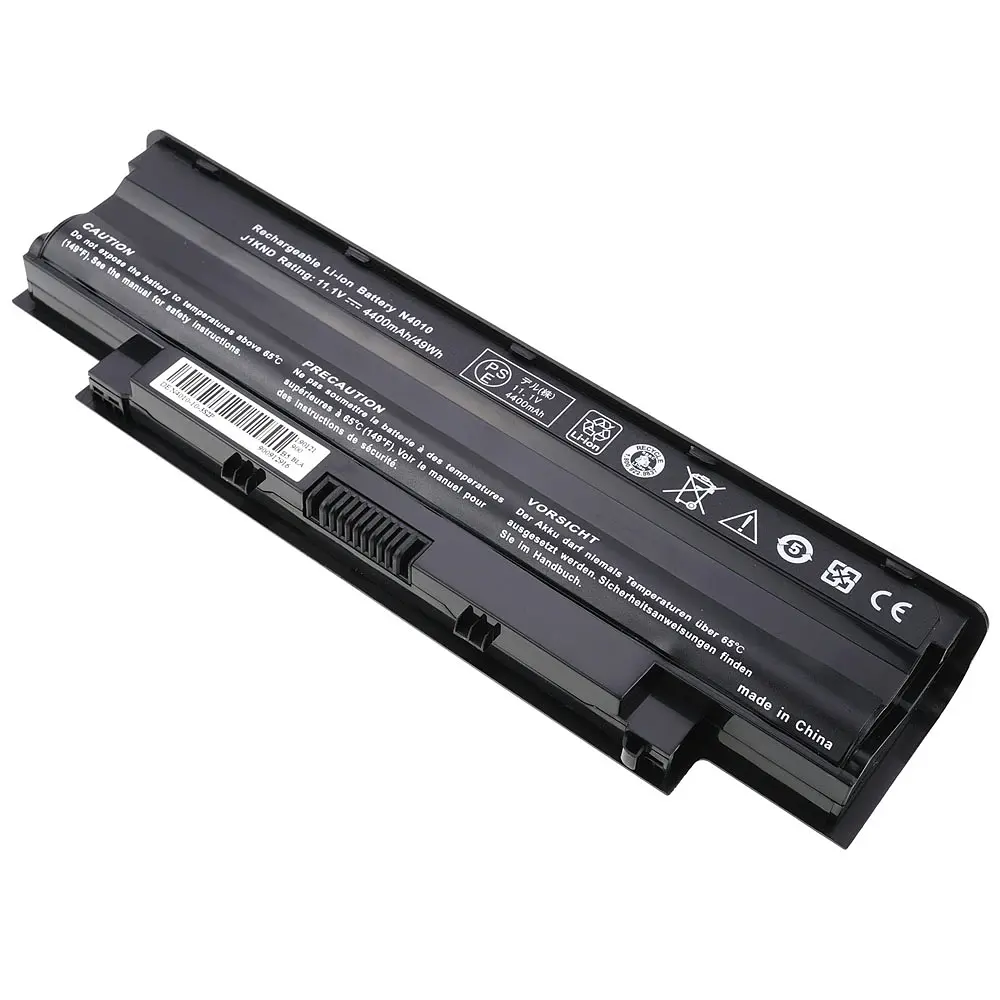 Акумулятор Dell J1KND Inspiron 13R(N3010), 14R(N4010, N4110), 15R(N5010, N5110), 17R(N7010), M4040, M4110, M5010, M5040, M5110 11.1V 4400 mAh Black - фото 2