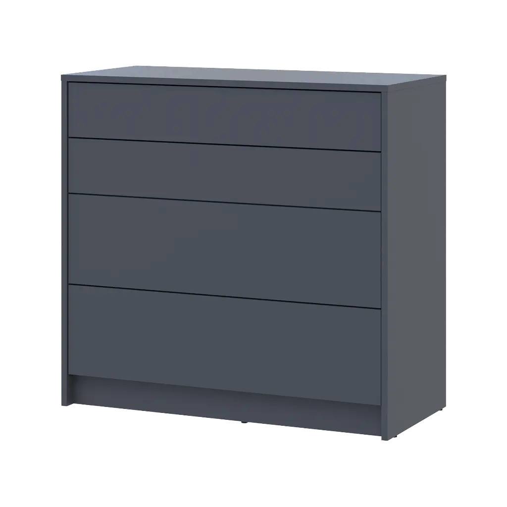 Комод Doros Дейл Графіт 4Ш 90х41х85 (41516236)