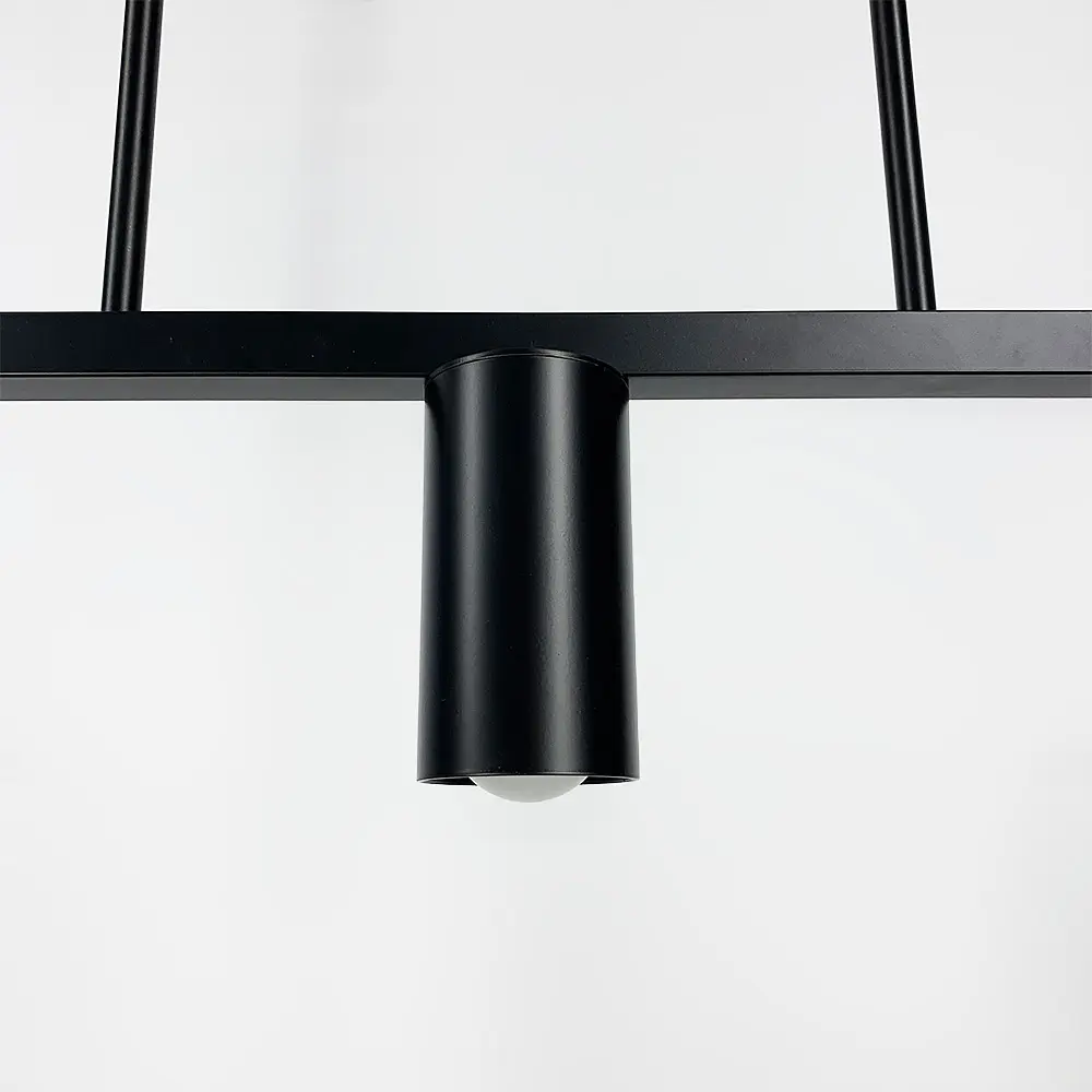 Удлиненная черная люстра Baliko с 5-ю спотами Line.F MJ 119/5 BK - фото 5