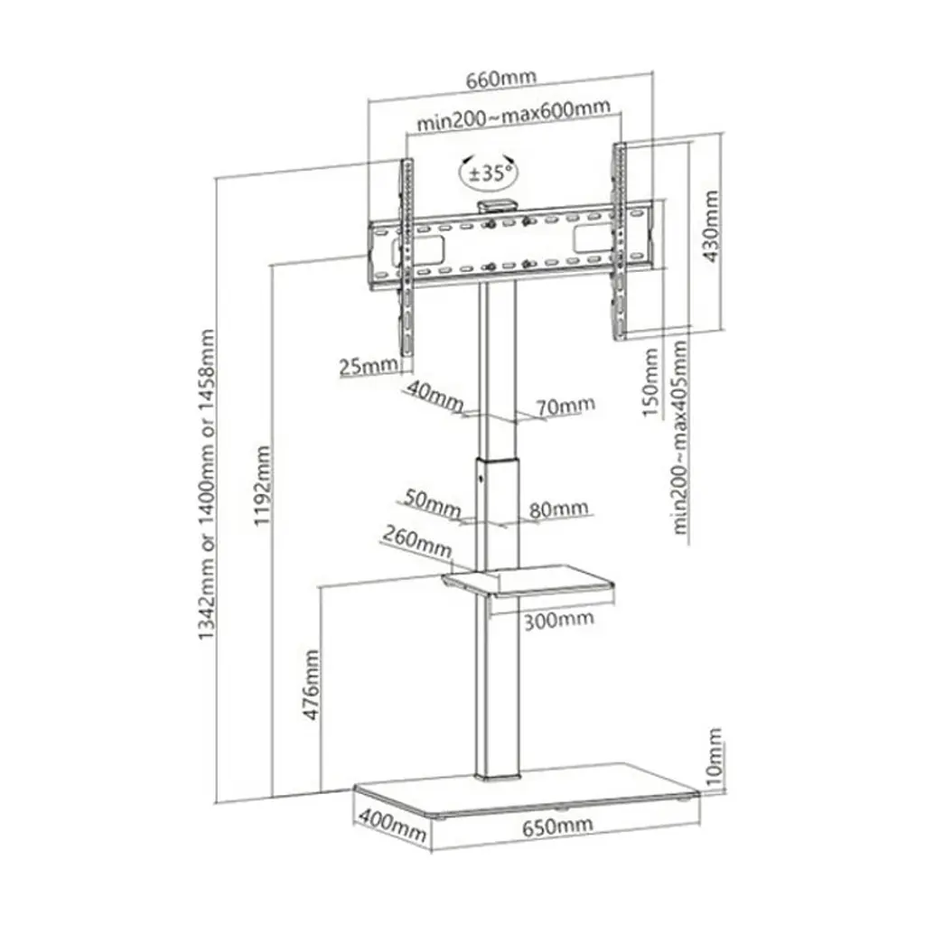 Кронштейн HiSmart HS081218 - фото 2