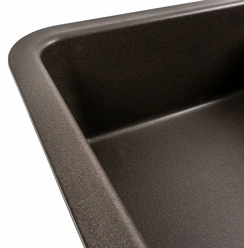 Кухонна мийка Platinum 7850 CUBE Темна скеля (SP000039647) - фото 6