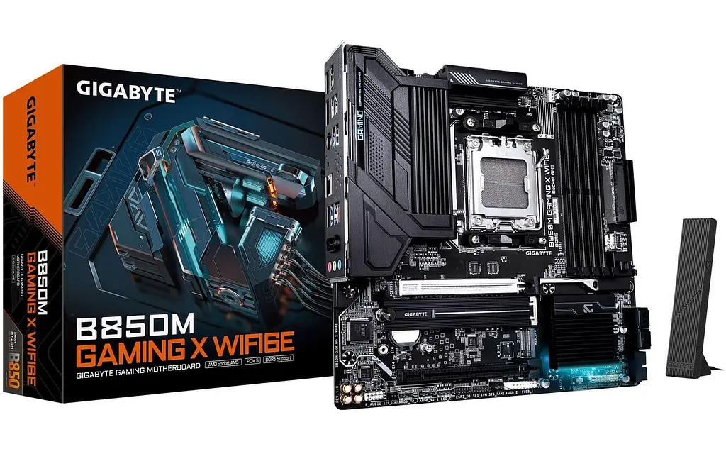 Материнська плата Gigabyte B850M GAMING X WIFI6E (B850M GAMING X WIFI6E) (Socket AM5, AMD B850, Micro-ATX) - фото 4