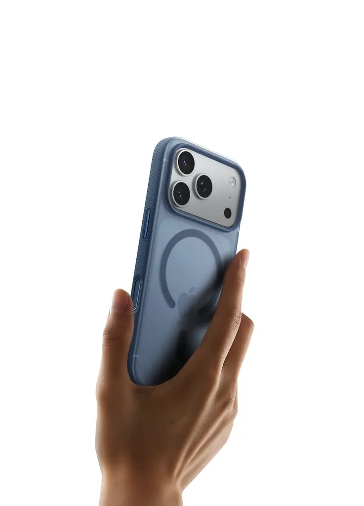 Чехол Belkin для iPhone 17 Pro, Magnetic Protective Grip, Navy teh0019350 - фото 6