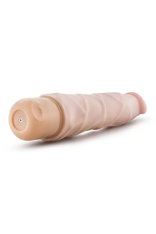 Вібратор Blush Dr. Skin Cock Vibe 1 19.1 см тілесний - фото 4