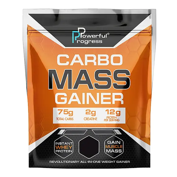 Гейнер Carbo Mass Gainer, 2 кг Кокос Powerful Progress fit0016978