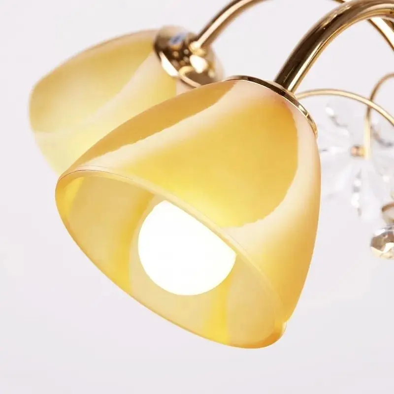 Люстра подвесная Brille флористика E14 40W G (LK-332S/5) - фото 3