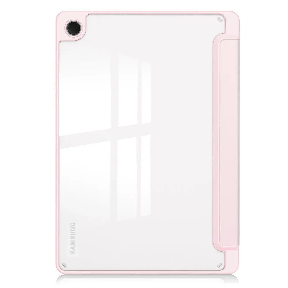 Чохол TPUCristal SlimTPU Spen holder Samsung Galaxy Tab A9 Plus SM X210 X215 X216 Світло-рожевий - фото 5