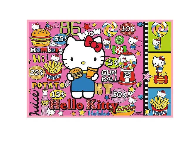 Пазлы "Hello Kitty. Приветствую Китти и друзей", 13336 Trefl, 2х200 элементов (5900511133363) - фото 4