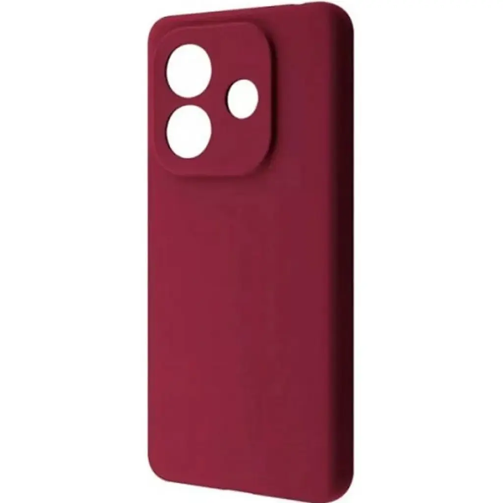 Чохол Wave Full Silicone Cover для Redmi Note 14 5G Plum [127671] - фото 6