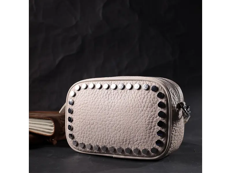 Жіноча шкіряна сумка Vintage 20х14х6,5 см sum0024666 - фото 6