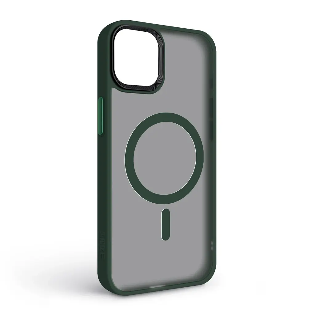 Чохол ArmorStandart Uniq Magsafe для Apple iPhone 15 Plus Dark Green - фото 2
