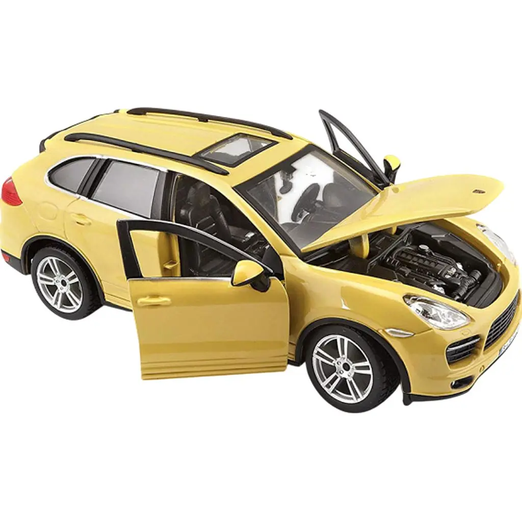 Автомодель Bburago Porsche Cayenne Turbo 1:24 Yellow (18-21056) [119122] - фото 2