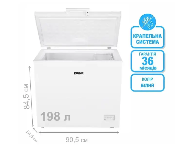 Морозильна скриня Prime Technics CS 20143 E - фото 3