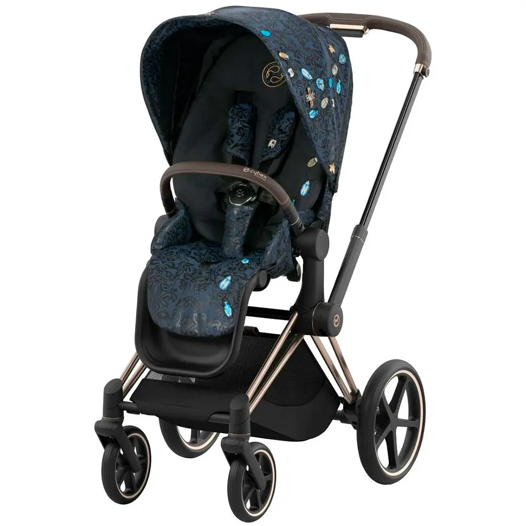 Комплект текстилю Cybex Priam Jewels of nature, темно-синій (521002821) - фото 2