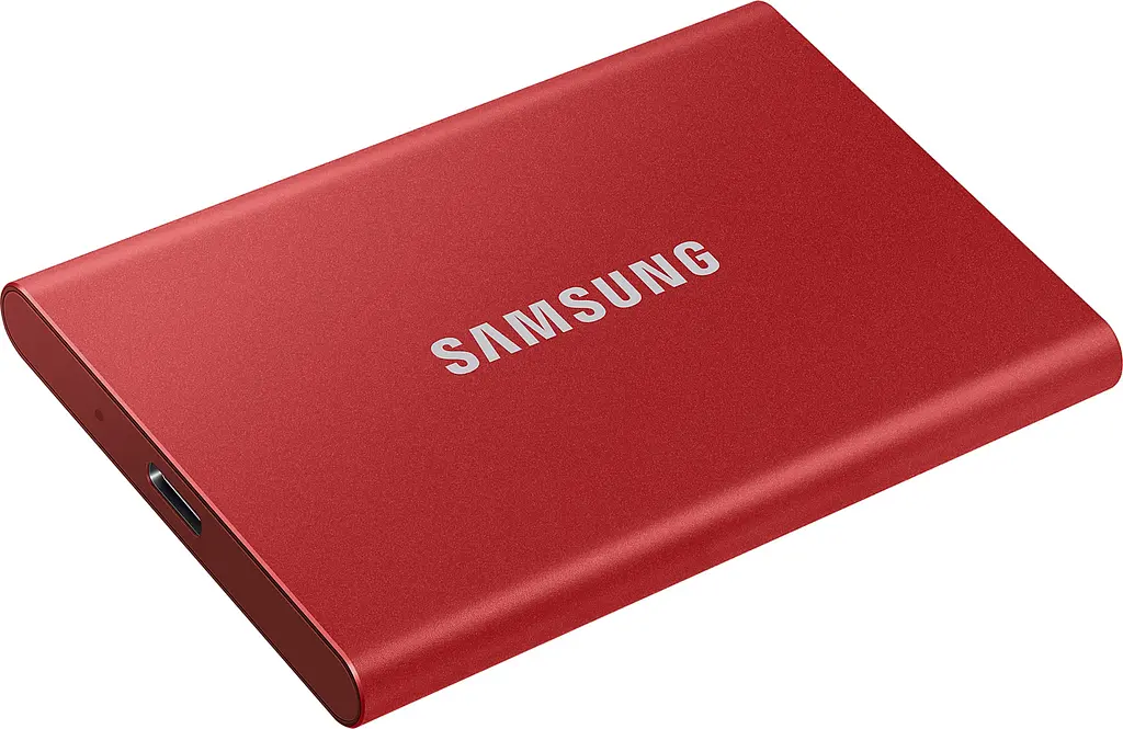 Внешний SSD накопитель Samsung T7 500 GB Red [MU-PC500R/WW] [84788] - фото 5