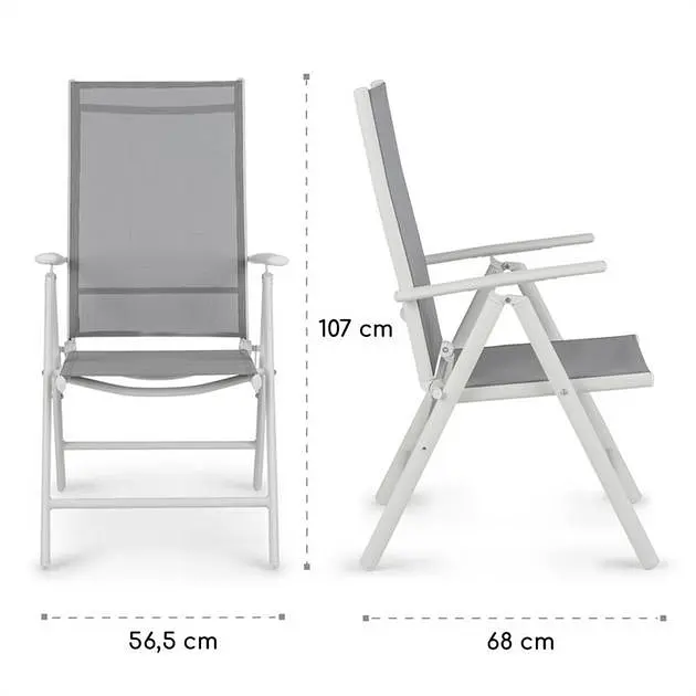 Складні садові стільці Blumfeldt Almeria (10033401) - фото 7