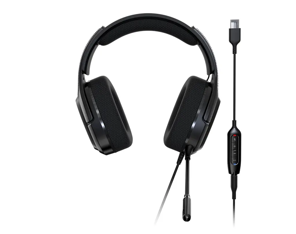 Гарнитура Acer игровая Predator Galea 365 PHW210 USB-A черный (GP.HDS11.01L) - фото 6