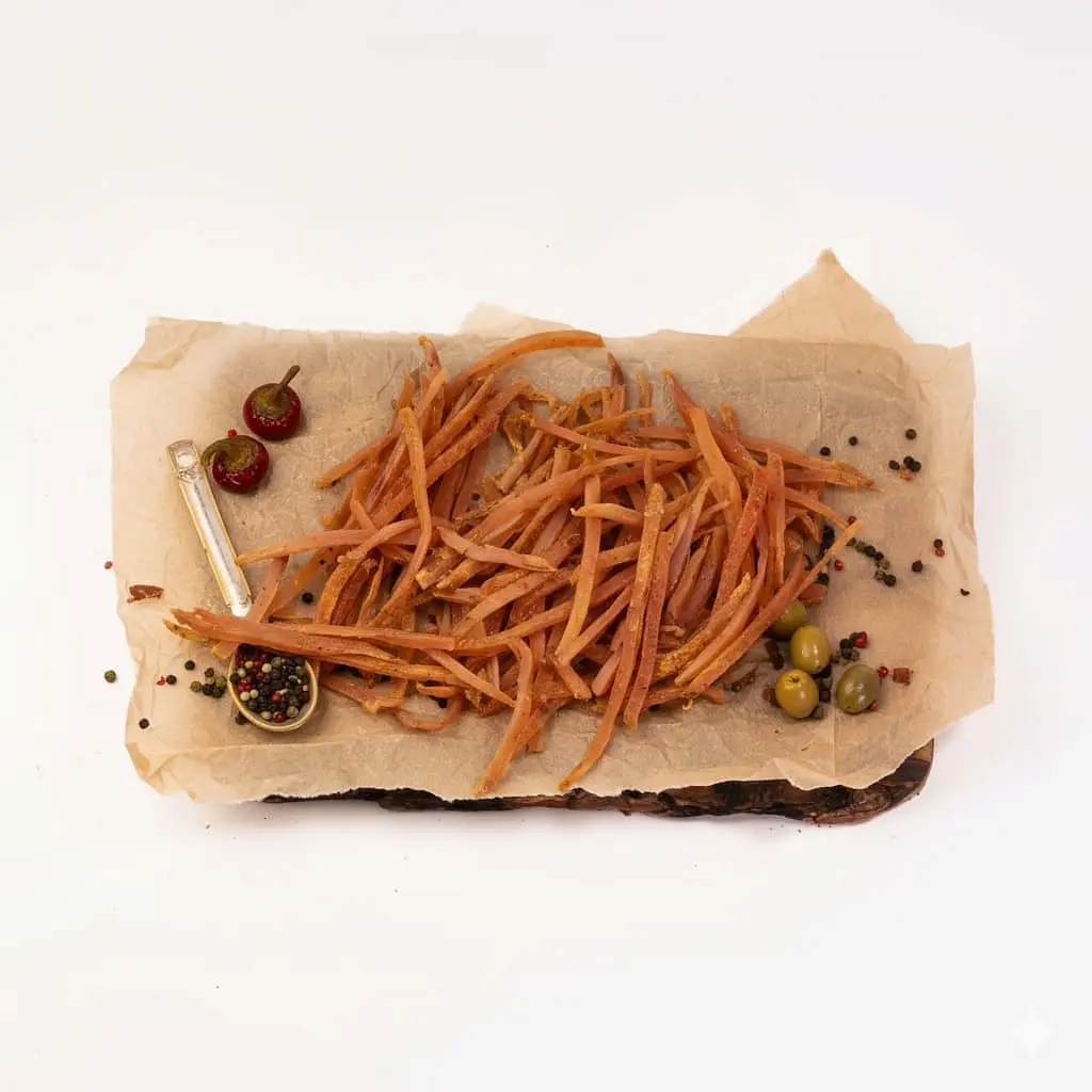 М'ясо курки сушене "Соломка Гриль" 250 г - фото 2