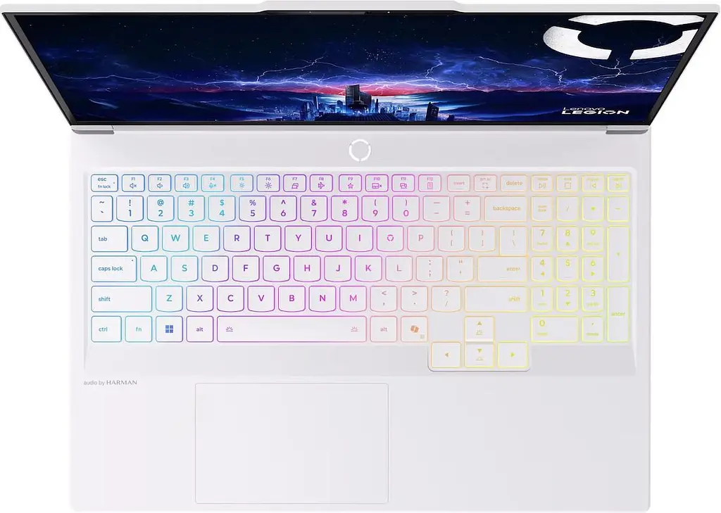 Ноутбук Lenovo 16.1 Legion 7 16IAX10 2560x1600 OLED/Intel Ultra 9 275HX/32GB/1TB/RTX 5070/W11H/Glacier White (83KY0003US) - фото 9
