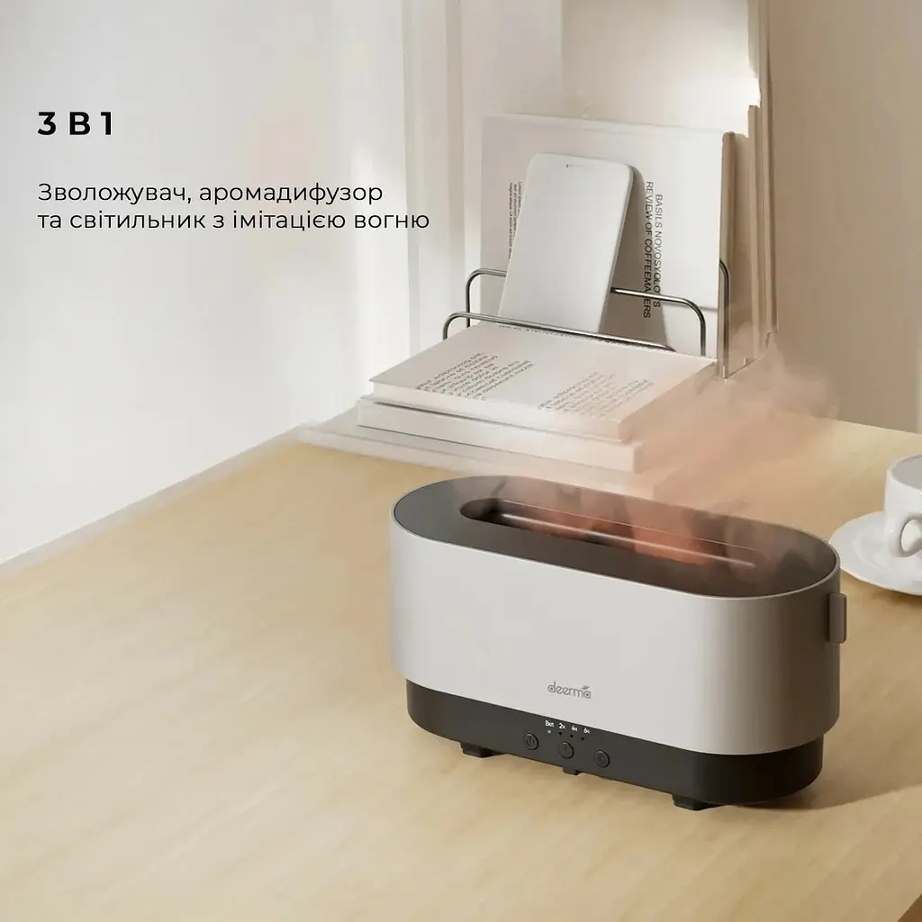 Зволожувач повітря + ароматизатор Deerma Humidifier DEM-PX310W - фото 8