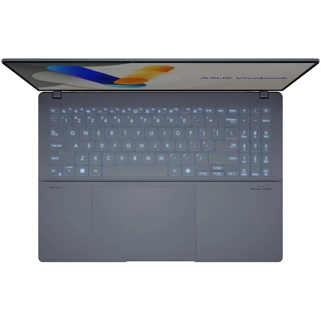 Ноутбук ASUS Vivobook S 16 OLED S5606MA з процесором Intel® Core™ Ultra 7 155H pana la 4.8GHz, 16'', 3.2K, OLED, 120Hz, 16GB LPDDR5X, 1TB SSD, Intel® Arc™ графікою, Windows 1 - фото 10
