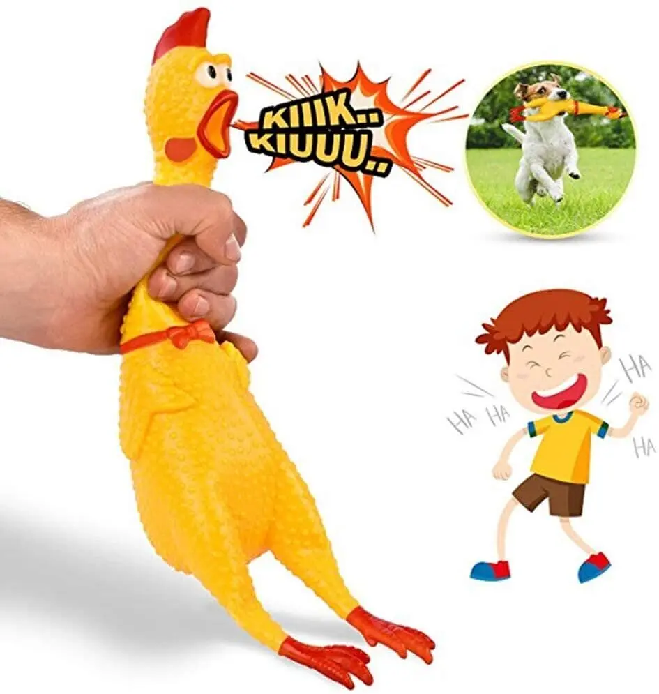 Іграшка для жування Squeeze Chicken для собак - фото 5