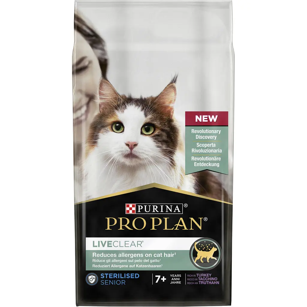 Сухий корм для кішок Purina Pro Plan LiveClear для стерилізованих котів старше 7 років 1.4 кг (7613287232731) - фото 2