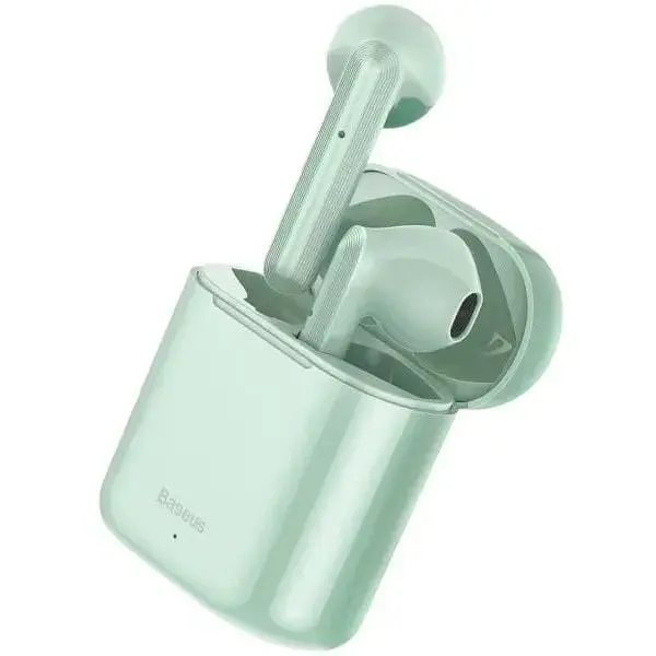 Наушники беспроводные Baseus W09 зеленые NGW09-06 - фото 4