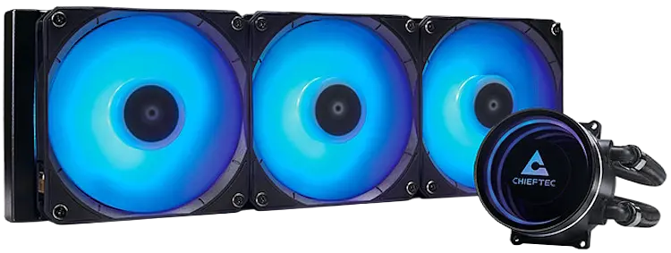 Водяне охолодження Chieftec Iceberg 360 ARGB Black (CLC-360-RGB) - фото 1