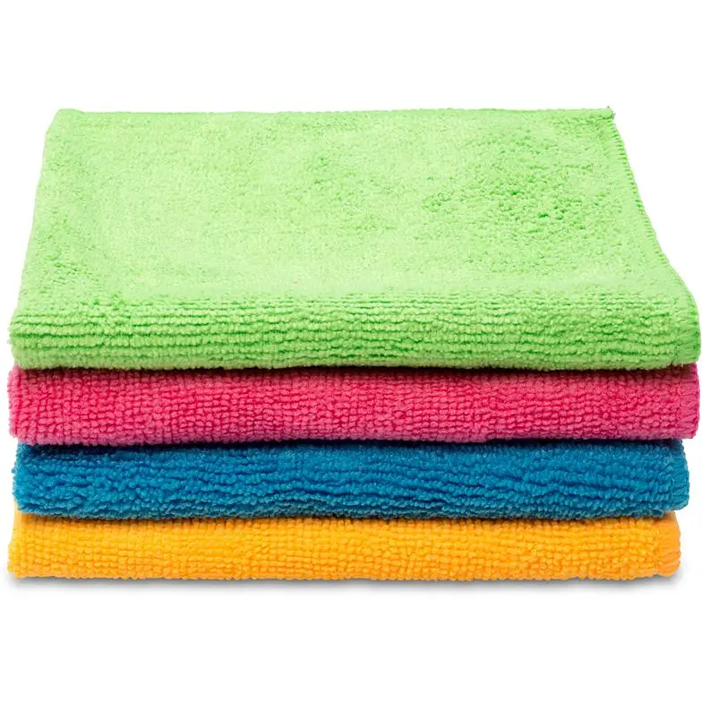 Серветки для прибирання Vileda Microfibre Colors з мікрофібри 4 шт (4023103192577) - фото 2
