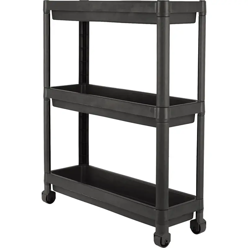 Етажерка Violet House 6015 Long Shelf 3 полки GREY 54х18х67см (6015 Long Shelf 3 пол. GREY 54*1)