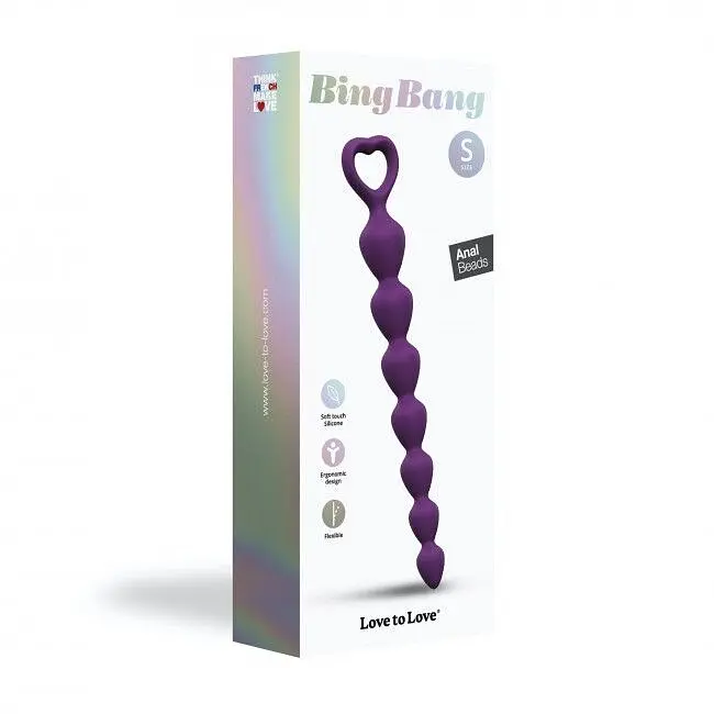 Анальний ланцюжок Love To Love BING BANG S - PURPLE RAIN Love To Love SO5085 95561 - фото 5