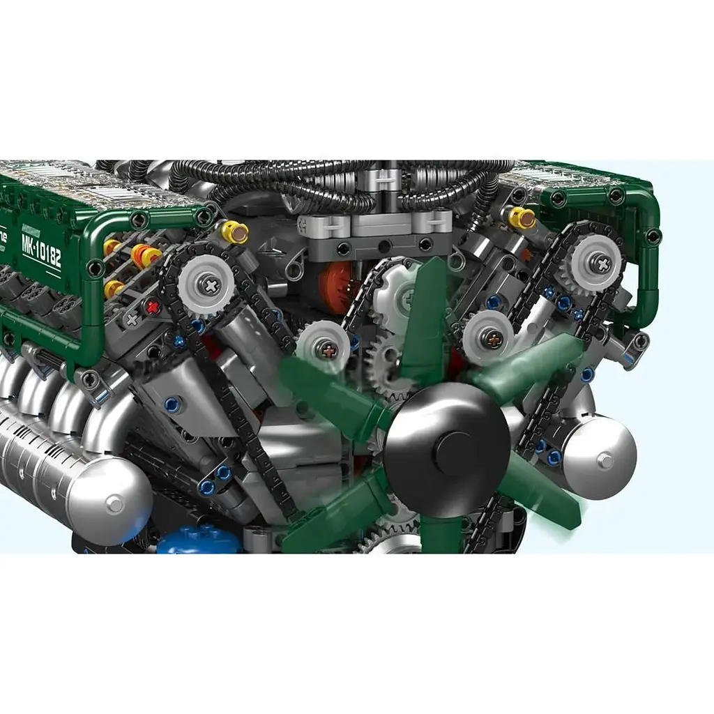 Конструктор Mould King Mking Двигун V8 Tank (10182) [160747] - фото 5