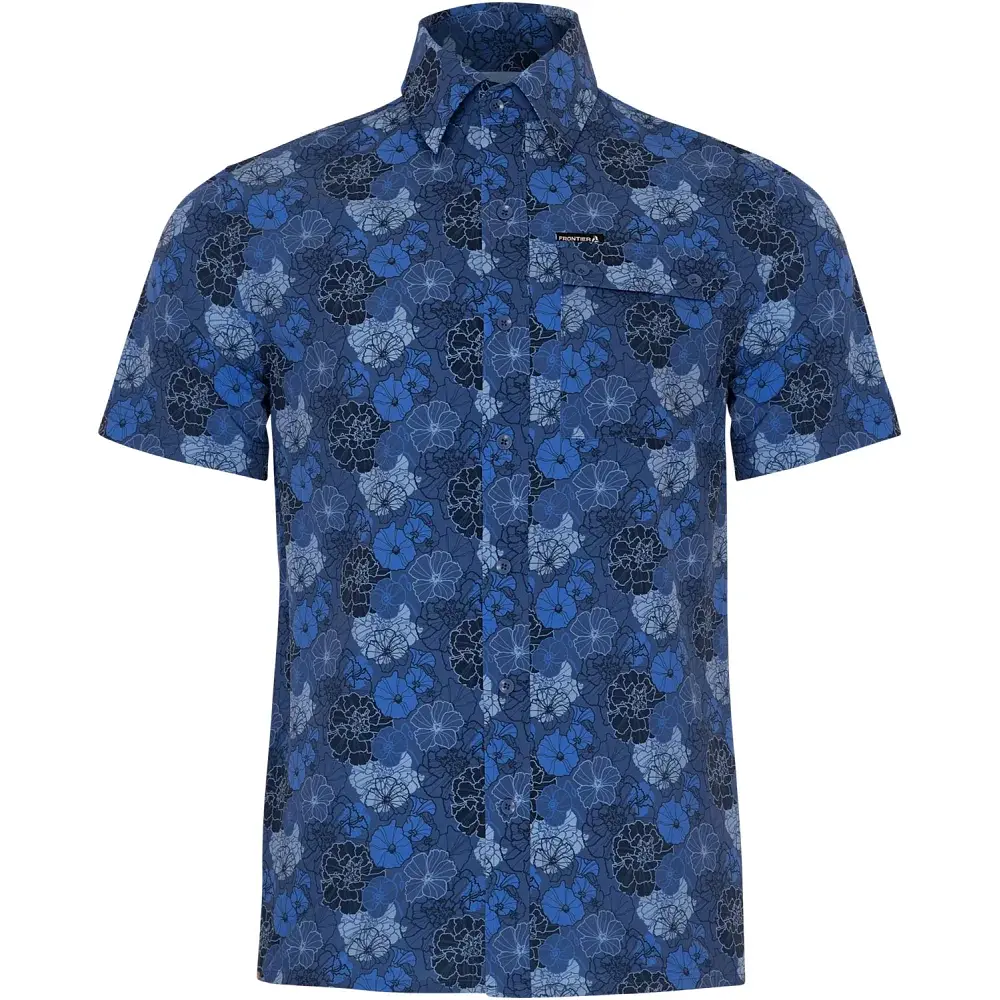 Сорочка Frontier Weburnum 2 XS Blue Flowers