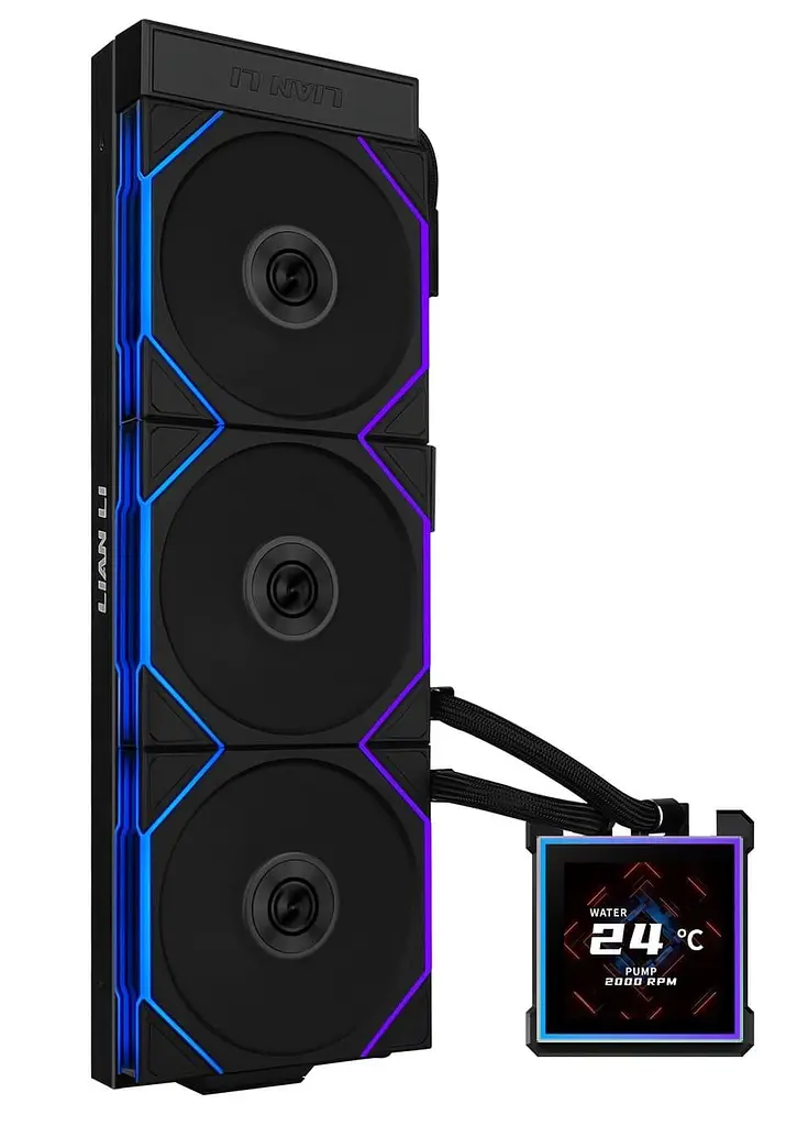 СВО Lian Li HydroShift II LCD-S 360TL Black (G89.GHS2LCDS36TB.00) - фото 3