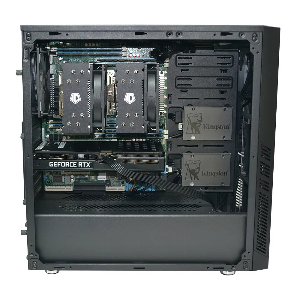 Двопроцесорна робоча станція Power Up #427 Xeon E5 2690 v4 x2/64 GB/SSD 1TB/GeForce RTX 4060 8 Gb - фото 4