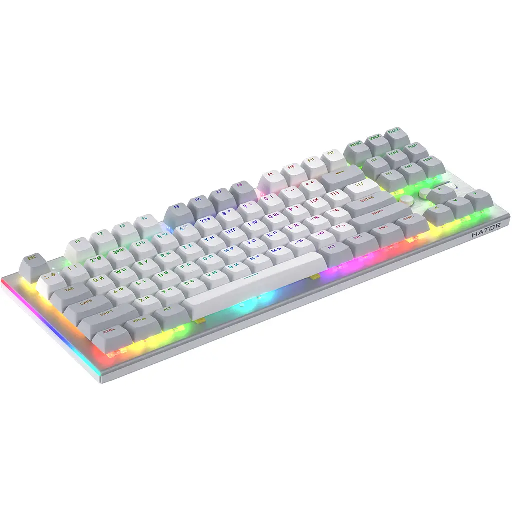 Клавиатура Hator Gravity TKL White [HTK561UA] [116899] - фото 3
