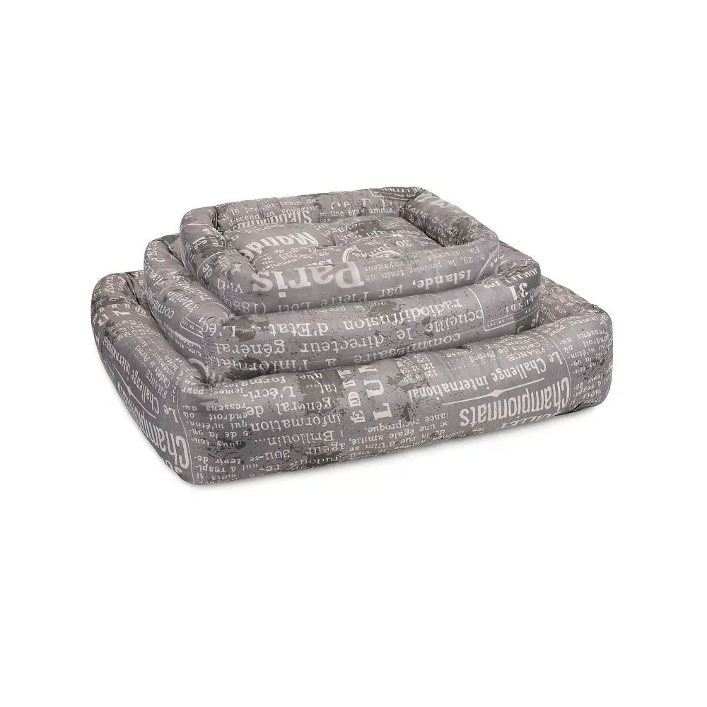 Лежак Природа Print 2 для котів та собак 60х52х14 см - фото 4