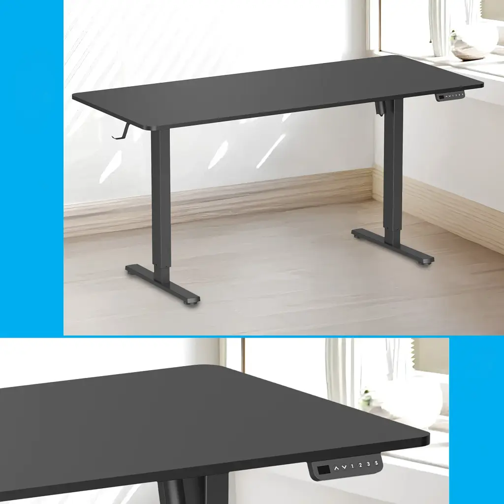 Комп'ютерний ігровий стіл OfficePro ODE1670B Black [124850] - фото 9