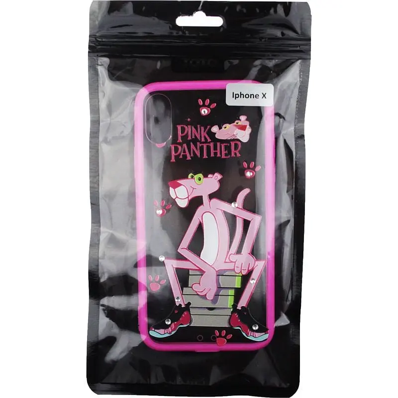 Чохол-накладка Toto TPU Сartoon Network Case IPhone X Pink Panther - фото 2