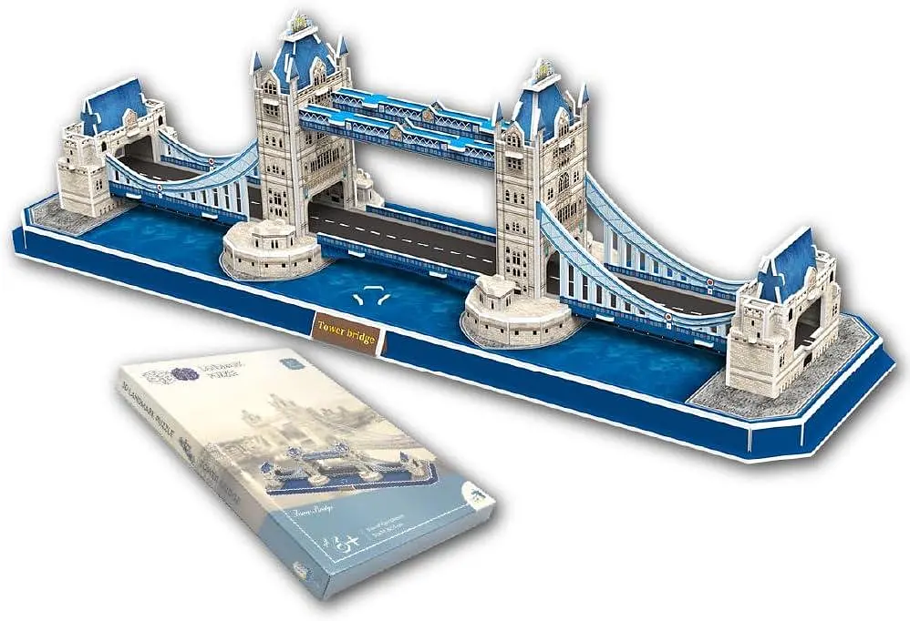 3D пазл Tower Bridge на 67 деталей для дітей і дорослих