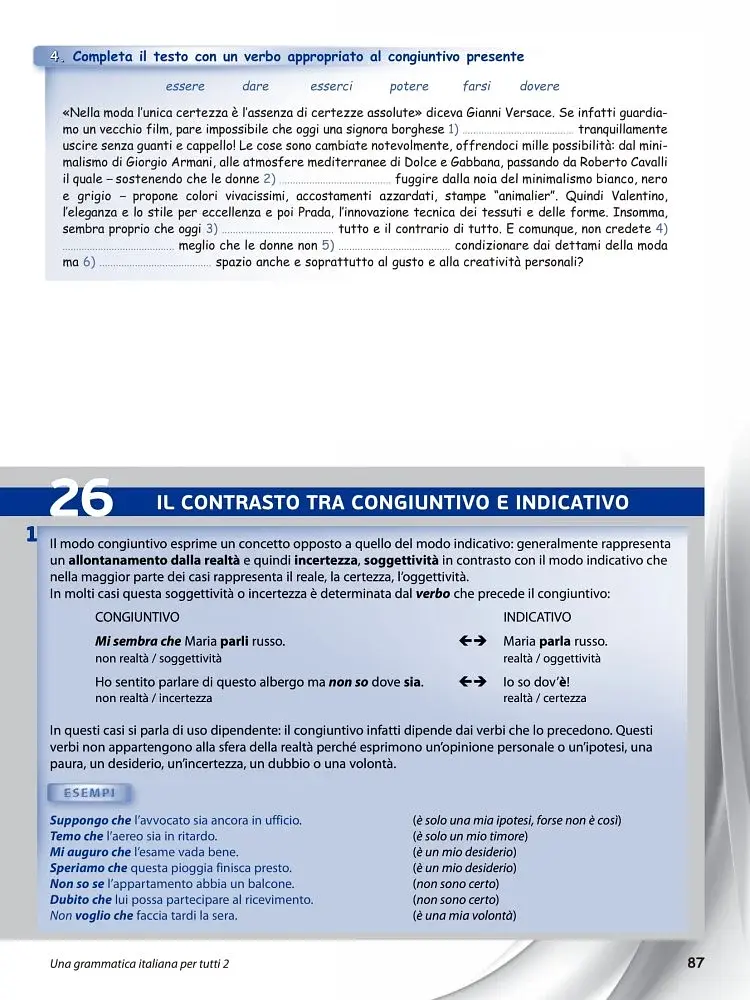 Una grammatica italiana per tutti 2 (B1-B2) - фото 8